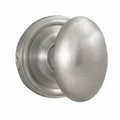 Book Publishing Co Julienne Half Dummy Lock, Satin Nickel GR3854235